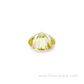 Light Yellow Colored Moissanite Stone Diamond